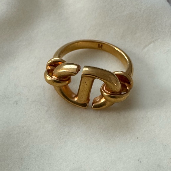 Dior Jewelry - Dior CD gold ring - size Medium- NWoT
